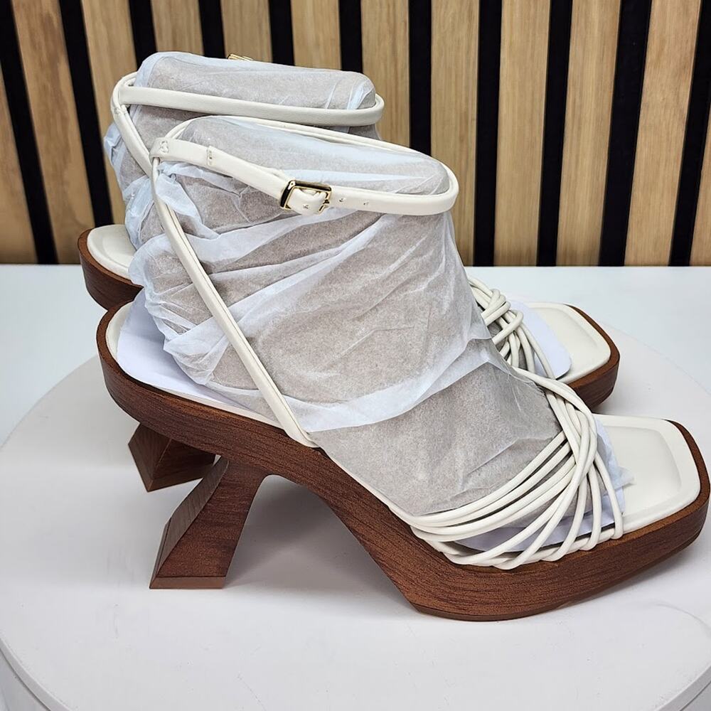 NEW - INC International Concepts Rashel Women’s Sculptural Heel Sandals Size 7 - Picture 2 of 10